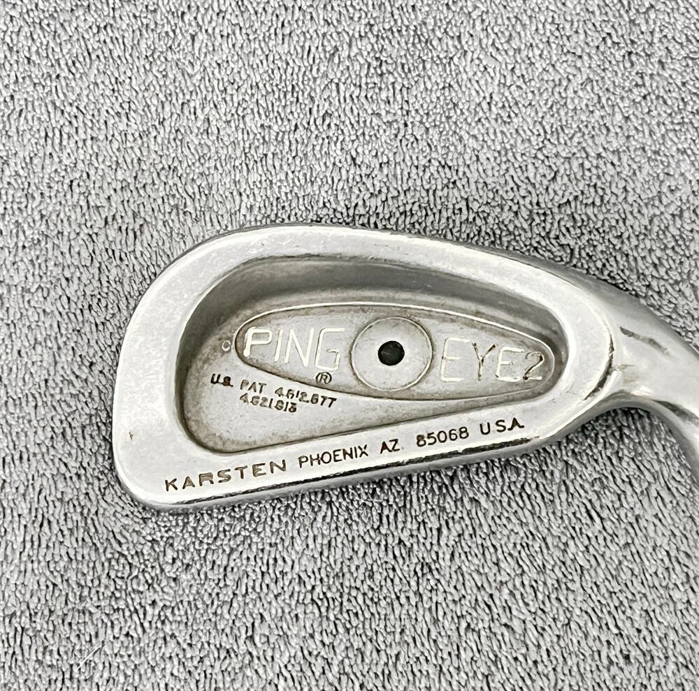 Ping Eye2 Black Dot RH 2Iron Stiff Flex Steel Shaft 40in.